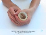 Mooncup Usage Video - How to use a Mooncup menstrual cup