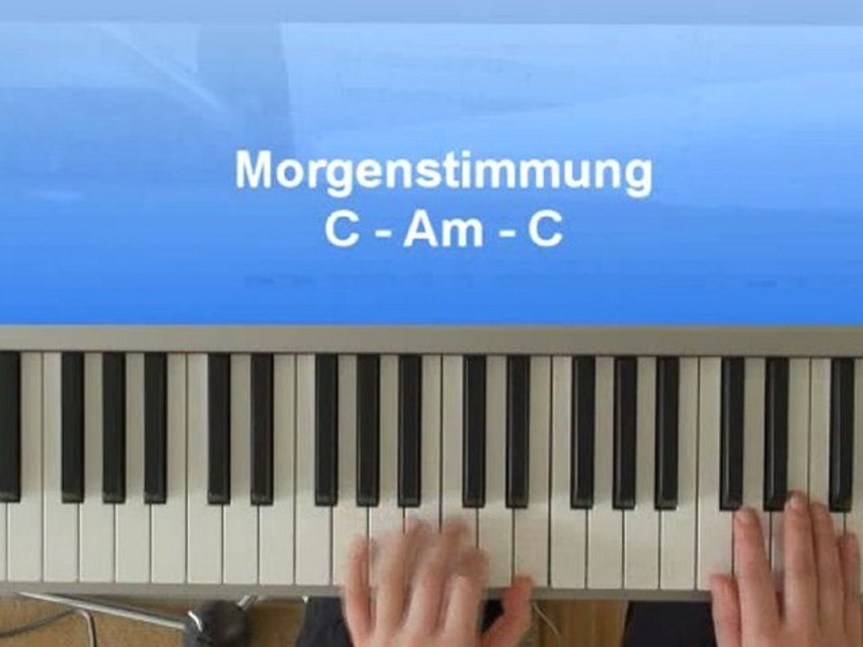 Klavier lernen: Akkordfolgen in Songs entdecken