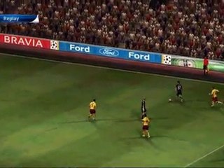 PES 2010 RMA 7 - 0 Arsenal FC