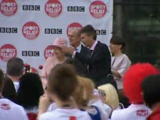The Queen starts the Sport Relief Mile