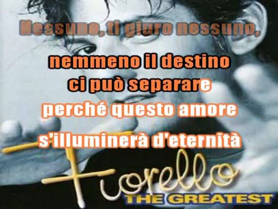 Fiorello - Nessuno karaoke