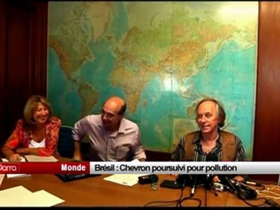Brésil, Chevron poursuivi pour pollution