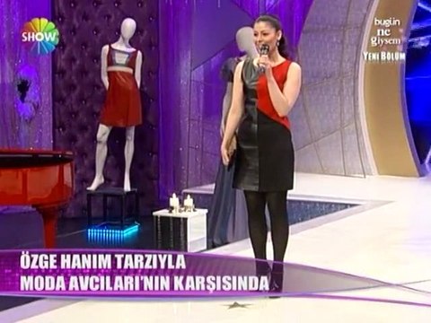 Bugün ne giysem - Özge Yavuz jüri karşısında