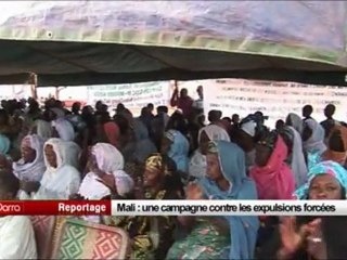 Mali, une campagne contre les expulsions forcées