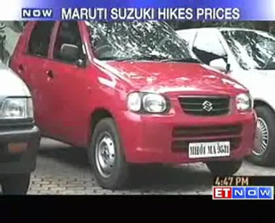 Maruti Suzuki hikes car prices by up to Rs 9000