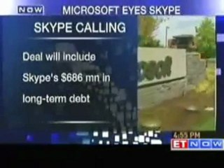 Microsoft eyes Skype in 8.5  billion deal
