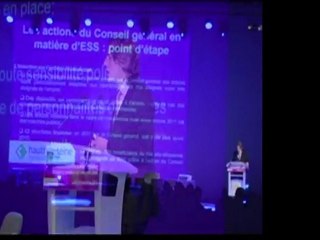 Jean Sarkozy - 1er Forum Départemental de l'Economie Sociale et Solidaire