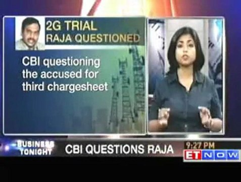 CBI quizzes A Raja on 2G spectrum scam