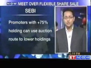 SEBI meeting over alternate route to offload shares