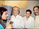 Super star Rajinikanth Sings for his Upcoming Movie