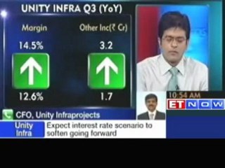 Unity Infra: Expect interest rate to soften