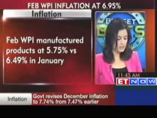 February WPI inflation at 6.95% vs 6.55% in January