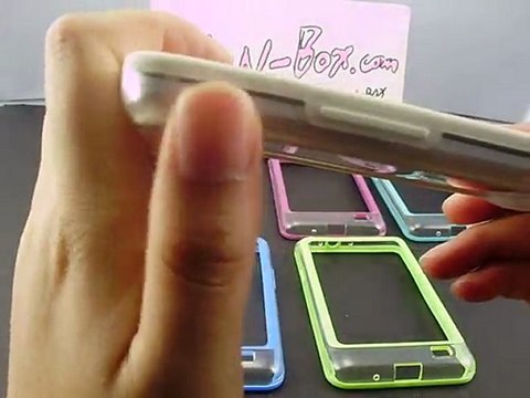 Clear Samsung Galaxy S ii S2 i9100 TPU Bumper Cases sw-box