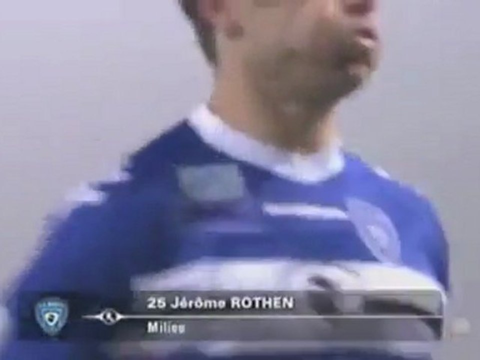 But de Rothen Lens 1-3 Bastia (Frequenza Mora)