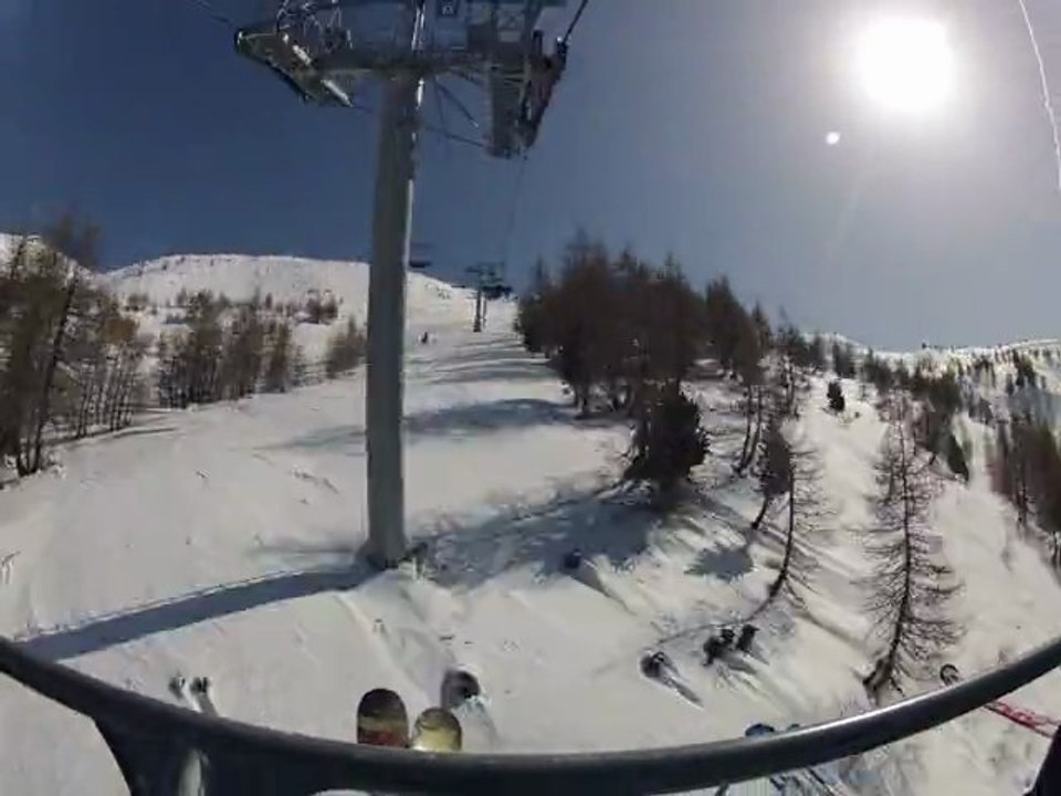 Timelapse montée des Orres