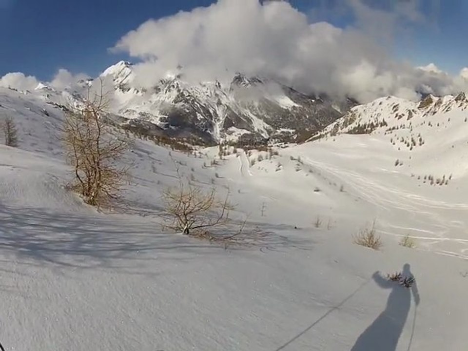 Crêtes de "Grand Cabane" aux Orres