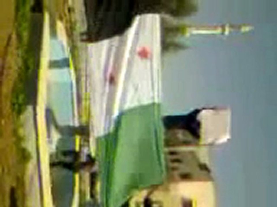 فري برس ريف دمشق دير العصافير مظاهرة في دير العصافير جمعة قادمون يا دمشق بمشاركة احرار شبعا 23 3 2012 ج2