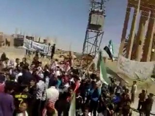 فري برس دير الزور صباحية بلدة الطيانة جمعة قادمون يادمشق 23 3 2012