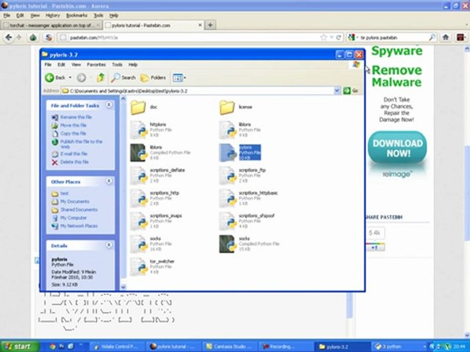Dos with Pyloris using Tor to Hide IP