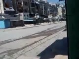 فري برس حلب السكري إطلاق الرصاص على المتظاهرين 23 3 2012