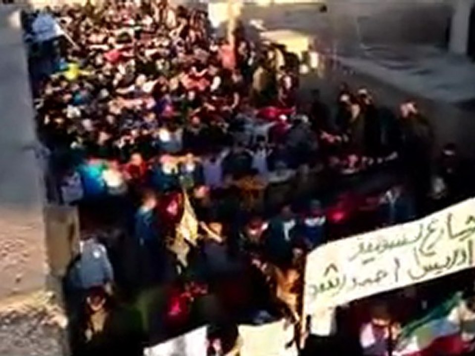 فري برس الحسكة حي المفتي جمعة قادمون يا دمشق 23 3 2012 ج3