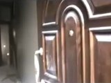 فري برس حمص باب السباع شارع الوادي اثار قصف البيوت مع ابو معاذ 23 3 2012