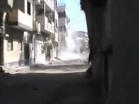 فري برس حمص باب السباع الصفصافة باب الدريب قصف بالجملة على المنازل شاهدو بعينكم ياعرب 23 3 2012