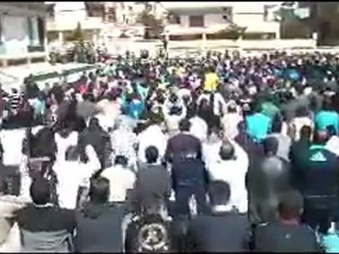 فري برس حمص الصامدة الوعر الجديد الجامع العمري 23 3 2012 ج1