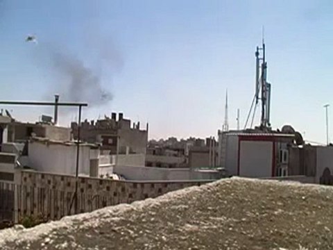 فري برس حمص قصف حمص القديمة في جمعة قادمون يا دمشق 23 3 2012 ج1