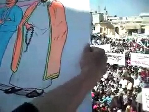 فري برس حلب تل رفعت مظاهرة حاشدة في جمعة قادمون يادمشق 23 3 2012 ج1