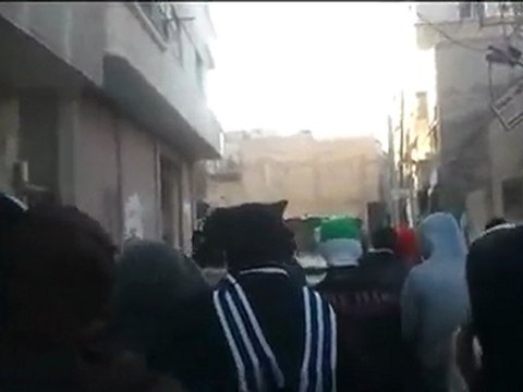 فري برس ريف دمشق ببيلا رداً على اعتداء الشبيحة على المصلين 23 3 2012