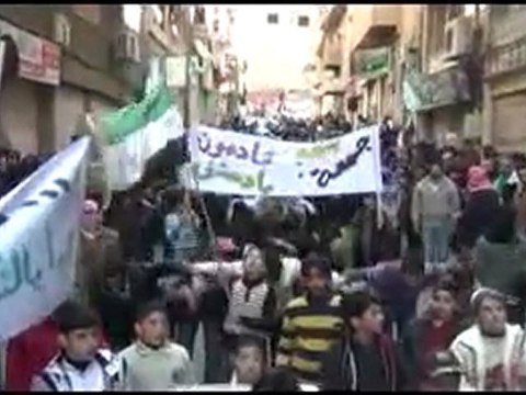 فري برس ريف دمشق يبرود الموت ولا المذلة 23 03 2012 ج2