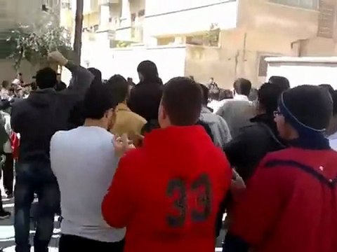 فري برس حماة المحتلة مظاهرة جنوب الملعب قادمون يا دمشق 23 3 2012