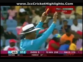 WI vs AUS 23-03-12 4th ODI