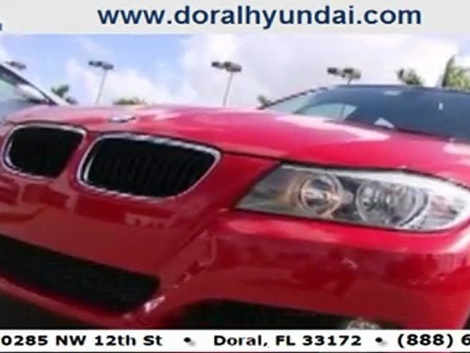 Used 2010 BMW 328i Crimson Red @ Doral Hyundai in Miami FL