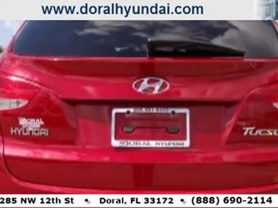 Used 2011 Hyundai Tucson Limited SUV @ Doral Hyundai ...