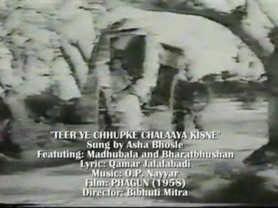 DR. NAG RAO RETURNS TO O.P. NAYYAR WITH "TEER YE CHHUPKE" FROM  PHAGUN (1958)