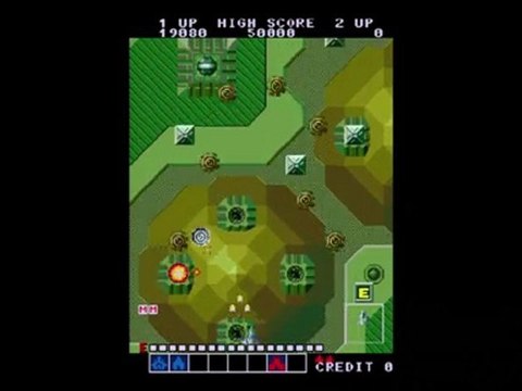 Classic Game Room - ALPHA MISSION review for PS3 / PSP