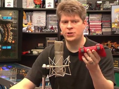 Classic Game Room - RED PS3 CONTROLLER review