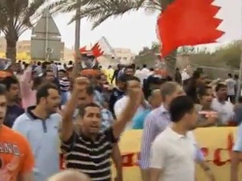 Clashes in Bahrain protest