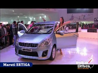 Maruti Ertiga First Look, interior & Exterior Review in India