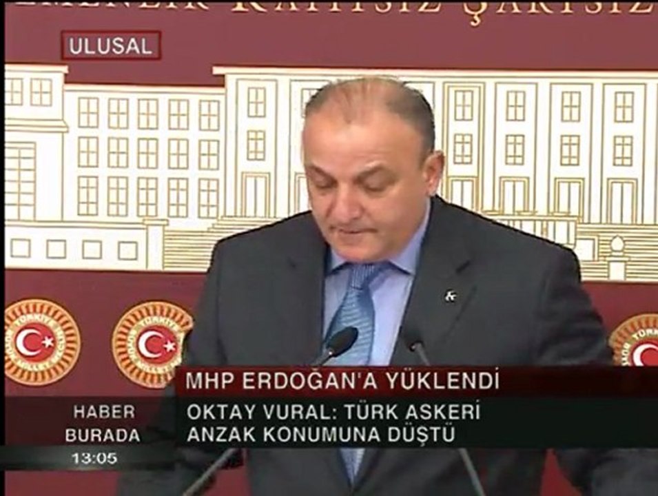 HABER BURADA MHP GN.BŞK. YRD.OKTAY VURAL'IN  AÇIKLAMALARI