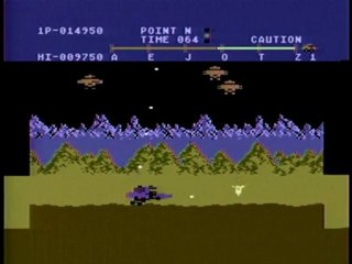 Classic Game Room - MOON PATROL Atari 5200 review