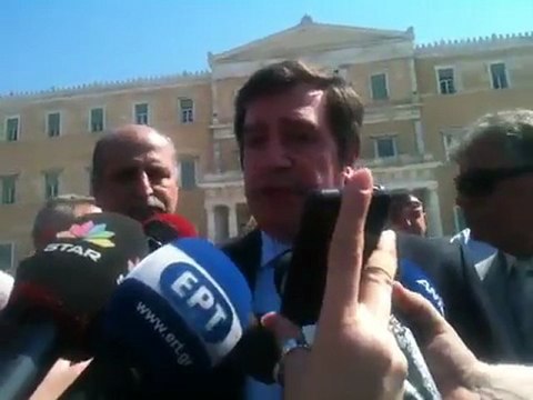 Δηλώσεις Γ. Καμίνη μετά τη μαθητική παρέλαση της 25ης Μαρτίου