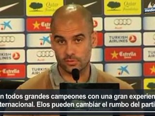 Medio Tiempo> Guardiola habla del Madrid y del Milan.mov