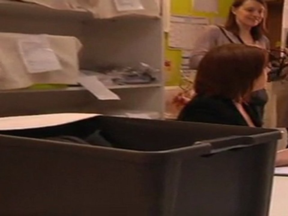 Nicolas Sarkozy découvre le chantier d'insertion de l'association la "Pose"