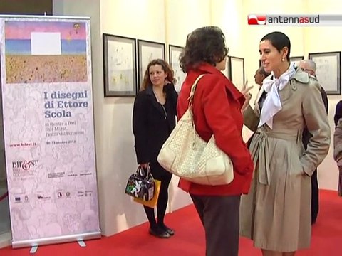 TG 23.03.12 Ettore Scola e i suoi disegni, a Bari per il Bif&st