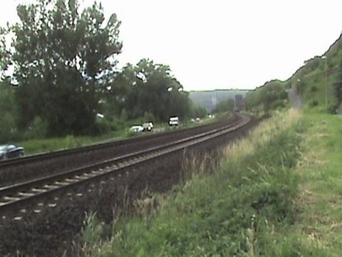 Züge Erpel-Linz, RE V60, Angel Trains 185, CFL E186, 151, DBAG 185, Railion 185, 145, 2x 143, 425