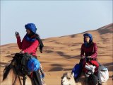 Morocco's Nomadic  Expeditions  - Sahara Desert Camp - 4x4 Luxury Tours -   遊牧民のサハラ砂漠のキャンプ...