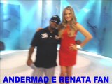 RENATA FAN E ANDERMAD NA TV BANDEIRANTES